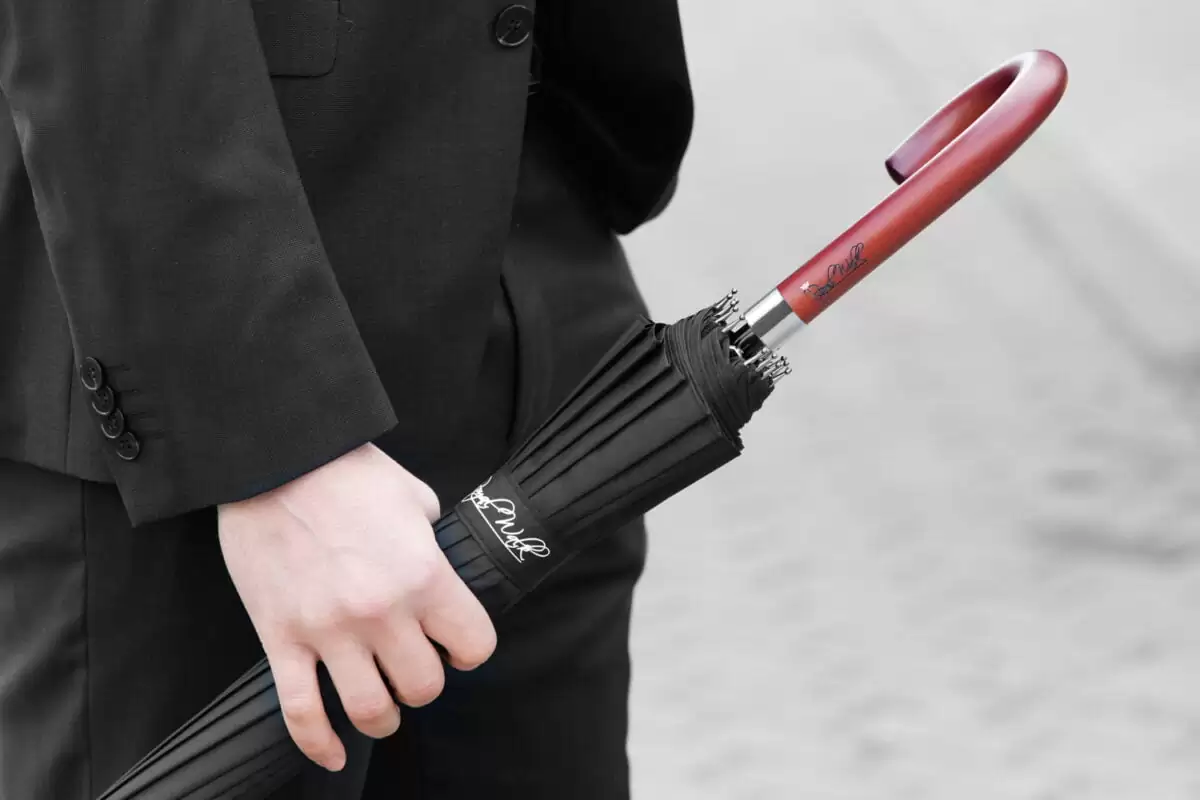 Wood handle umbrella Royal Walk 3