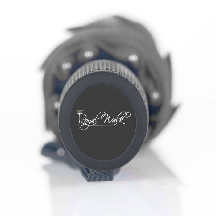 Folding windproof umbrella automatic black