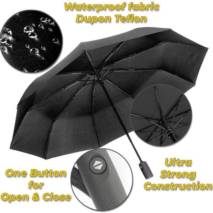 Gran cantidad Artista Saltar ☔ El mejor paraguas plegable para viajes: apertura automática y cierre
