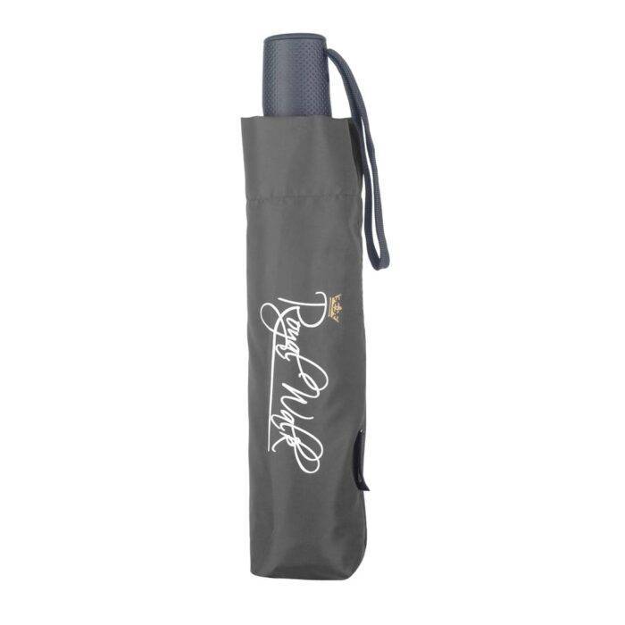 Folding windproof umbrella automatic and compact black 7