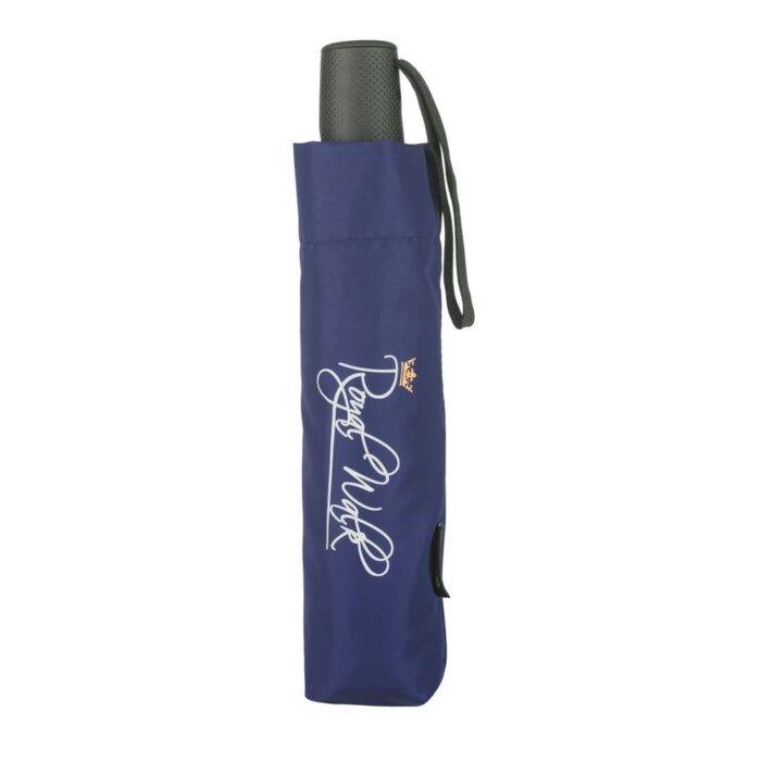 windproof folding umbrella automatic and compact navy blue 8