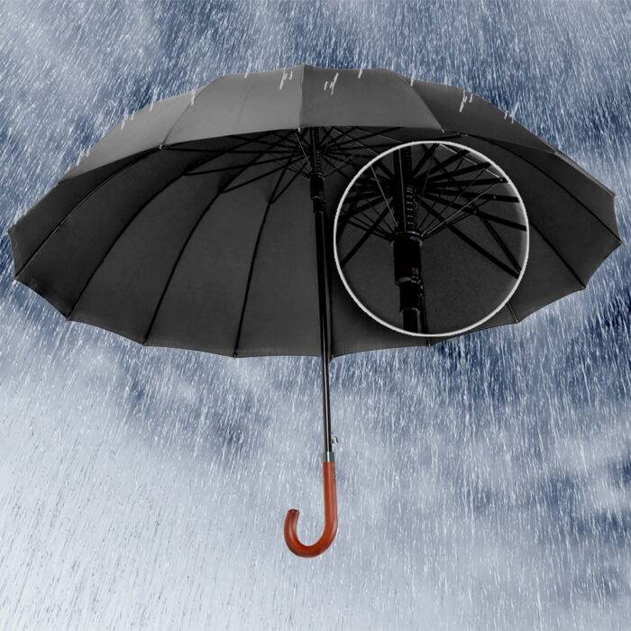 Large windproof umbrella strong wind resistance and durable construction 1