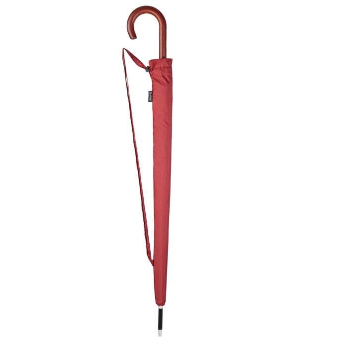 Large stick umbrella - strong luxurious umbrella red 54