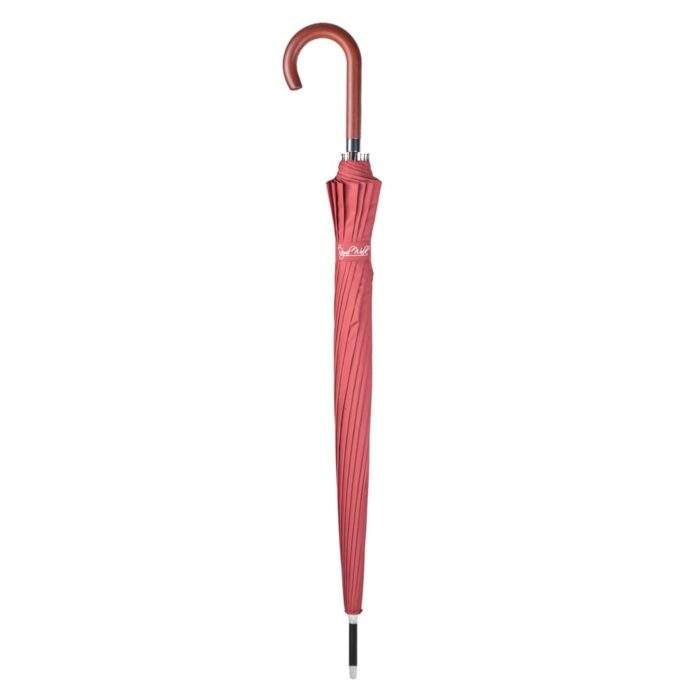 Large stick umbrella - strong luxurious umbrella red 55
