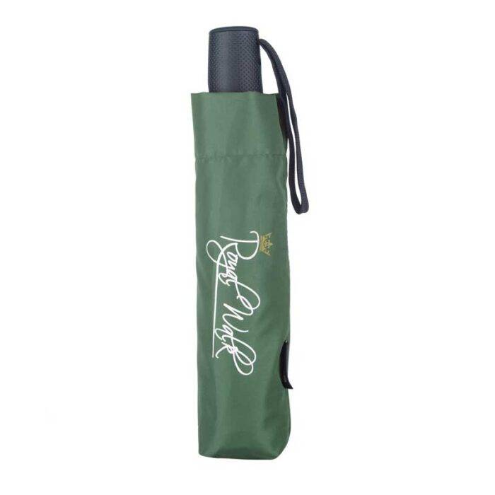 windproof folding umbrella automatic and compact dark green 10