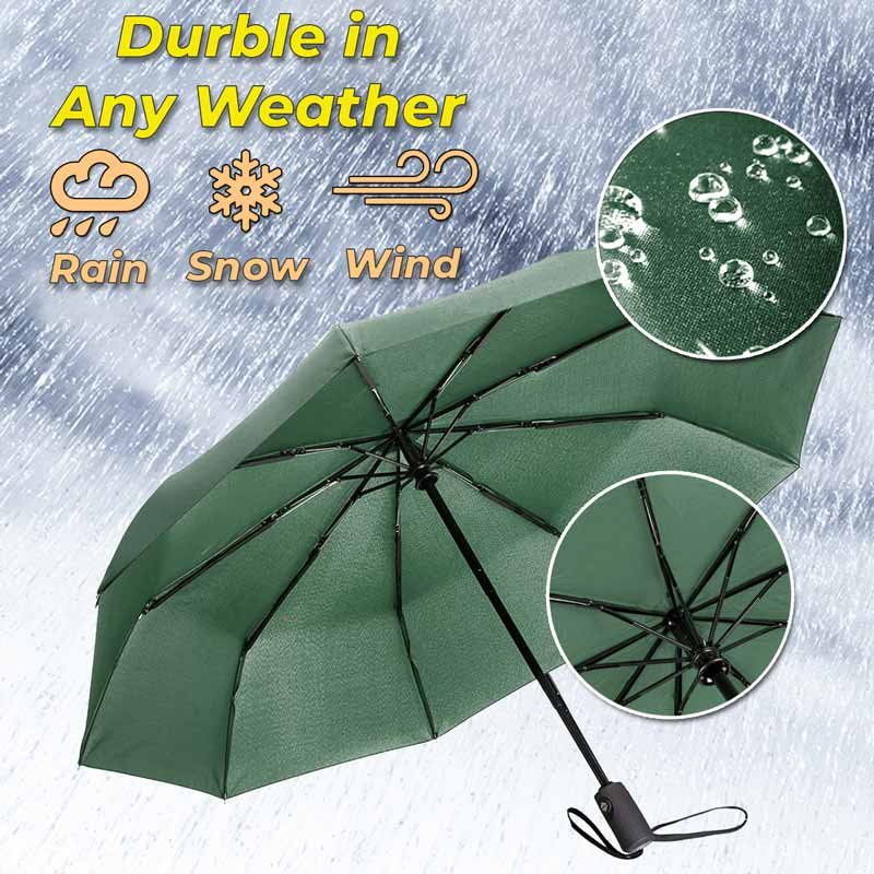  Royal Walk Paraguas resistente al viento negro, grande de 54  pulgadas, apertura automática para 2 personas, a prueba de tormentas, para  hombres y mujeres, mango de madera clásico, ligero, impermeable, 