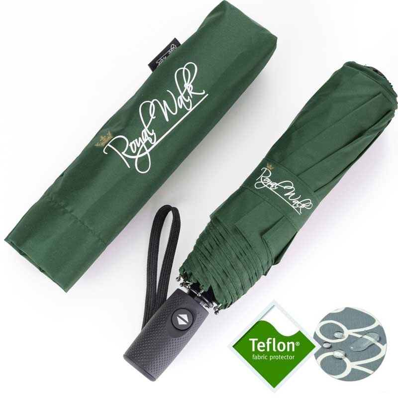 Kompakter Taschenschirm Regenschirm vollautomatisch Royal Walk