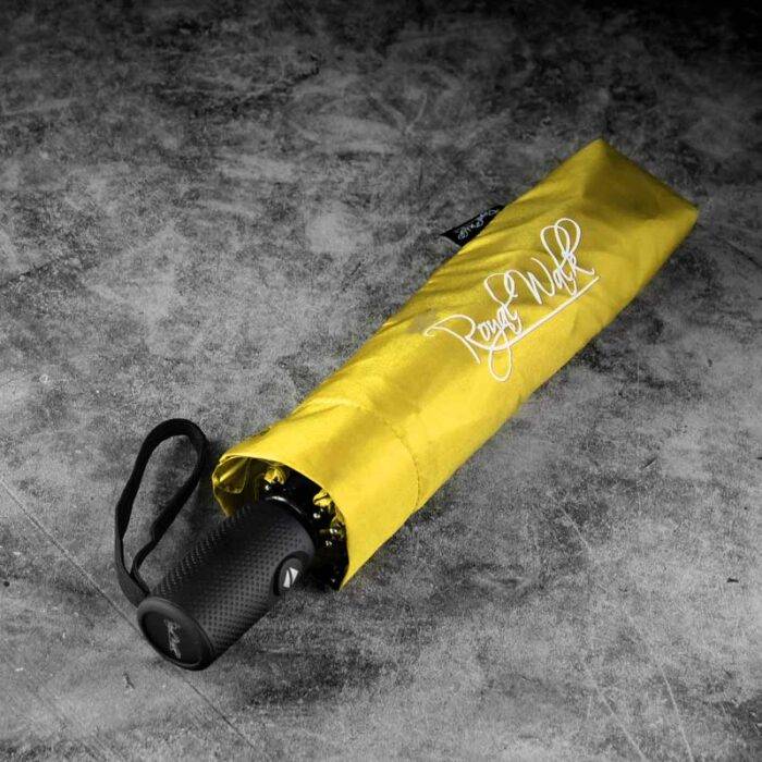 Compact Folding Umbrella for Rain Automatic Open & Close, Compact Design for Travel and Fast Drying Fabric 40 inch (102 cm) diameter - Yellow 26 windproof folding umbrella automatic and compact yellow 13