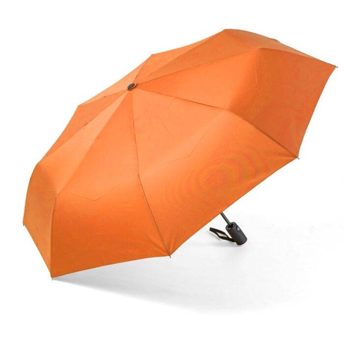 Compact Folding Umbrella for Rain Automatic Open & Close, Compact Design for Travel and Fast Drying Fabric 40 inch (102 cm) diameter - Orange 34 Compact Folding Umbrella for Rain Windproof Automatic Open Close (102 cm) diameter - Orange 19