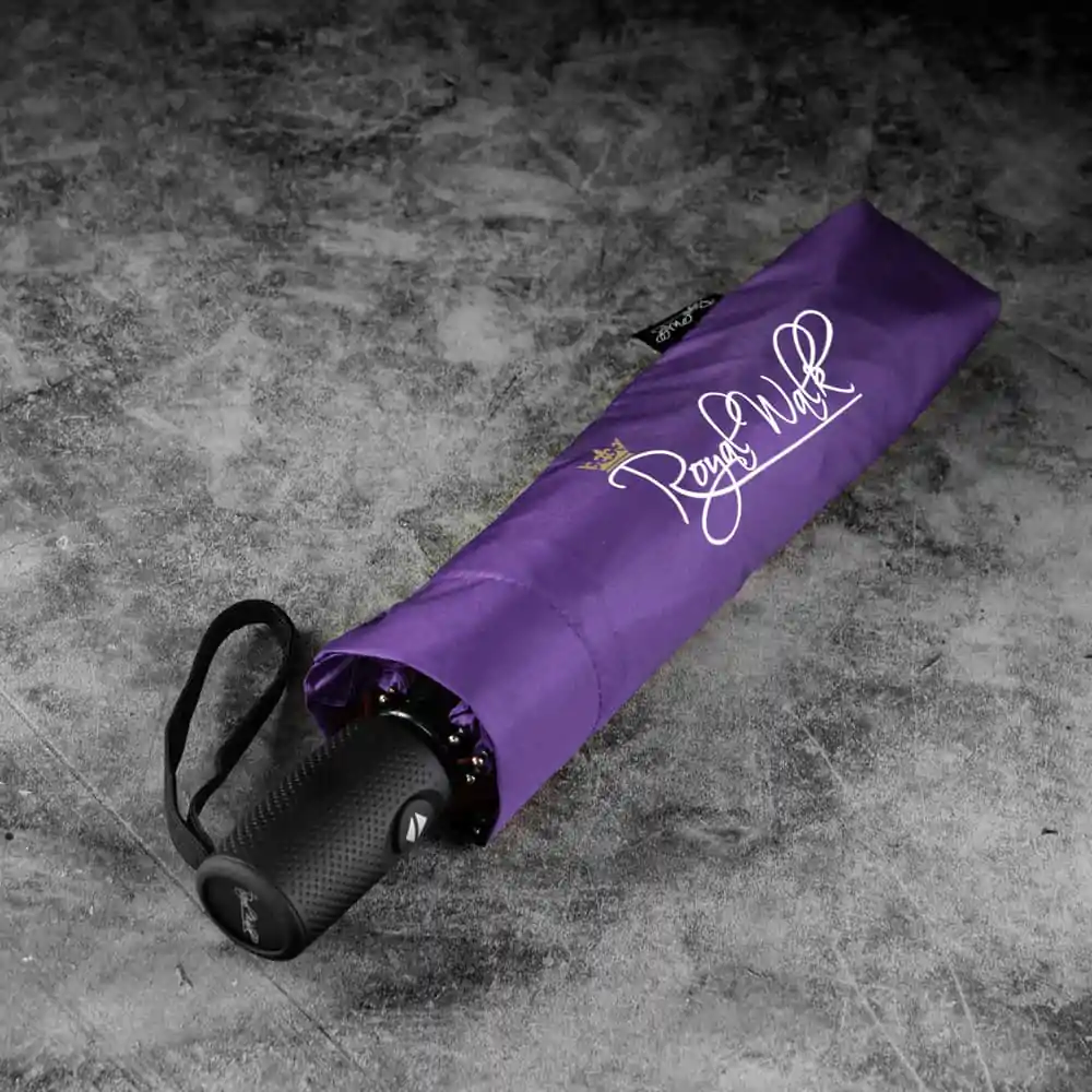 Umbrelă pliabilă compactă pentru ploaie, rezistentă la vânt, cu deschidere și închidere automată (102 cm) diametru - Purple 20